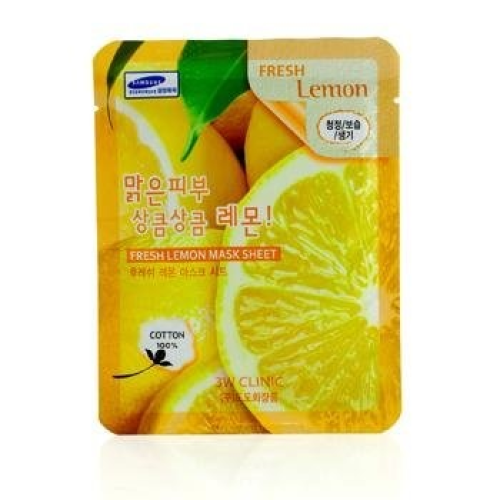 Тканевая маска для лица ЛИМОН с витамином С Fresh Lemon Mask Sheet